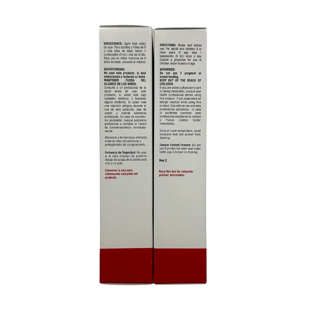Emulsion de Escocia 2PACK Cod Liver Oil Vitamin A & D 6.5 FL oz Cherry