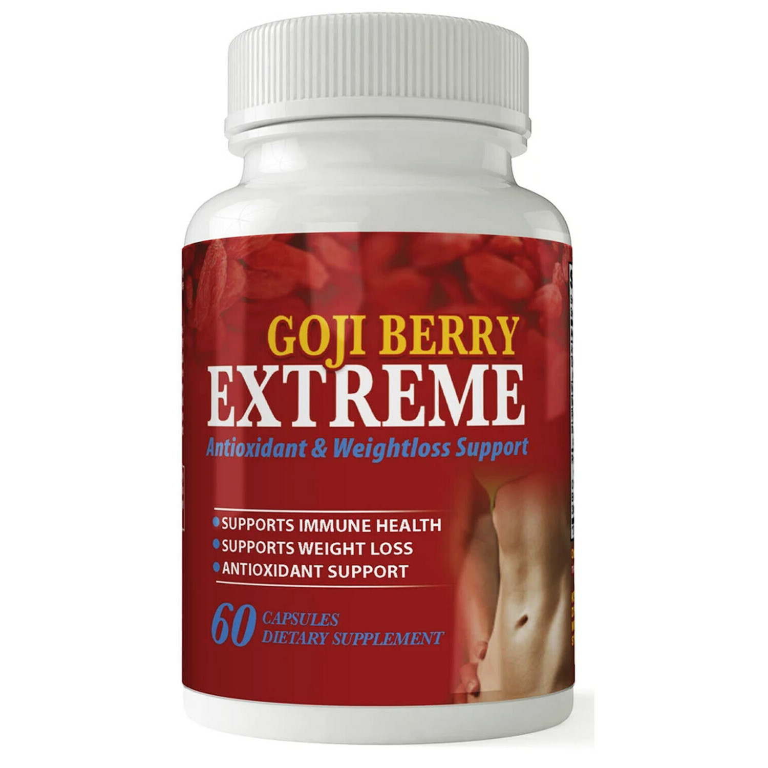 Pomegranate Extract Goji Berry 500mg Immune Support Weight Management Supplement