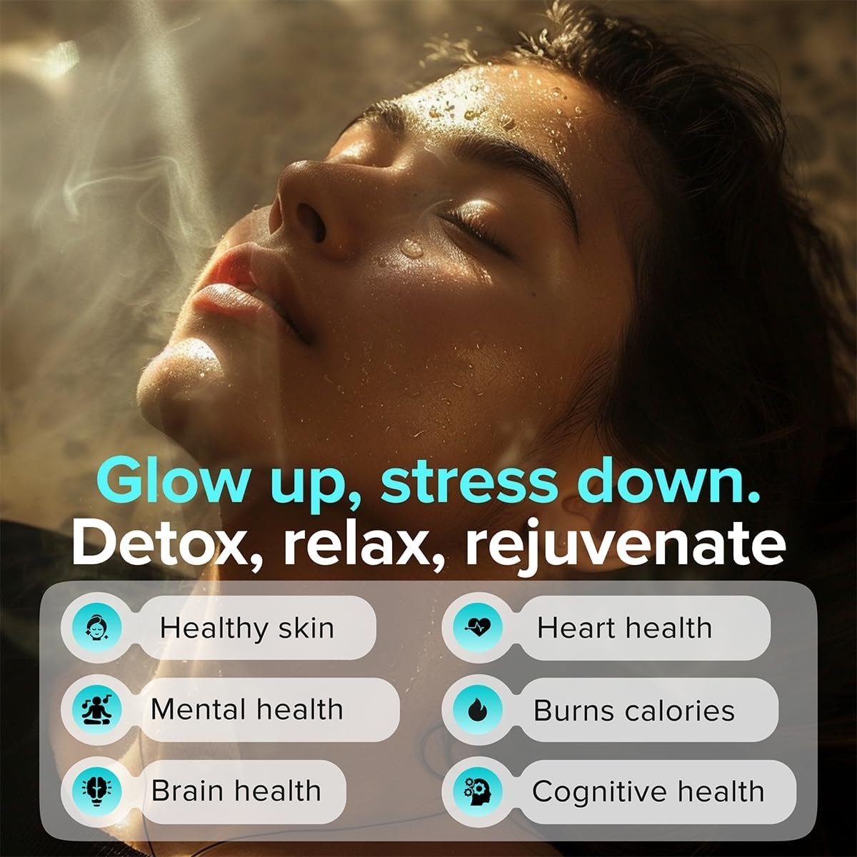 Detoxifying Sauna Blanket with Adjustable Settings for Personalized Experience