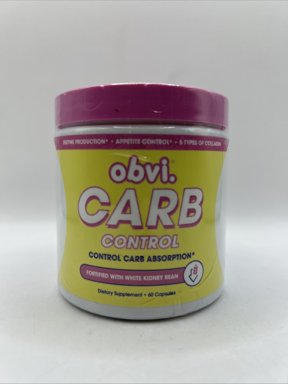Obvi Guilt Free CARB CONTROL control carb absorbtion 60 capsules 06/28