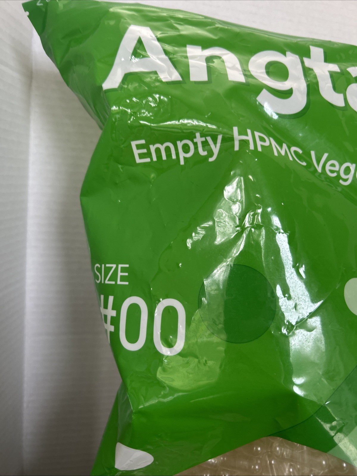 Empty HPMC Vegetable Empty Capsules 5000 Count – Size 00 ANGTAI JN