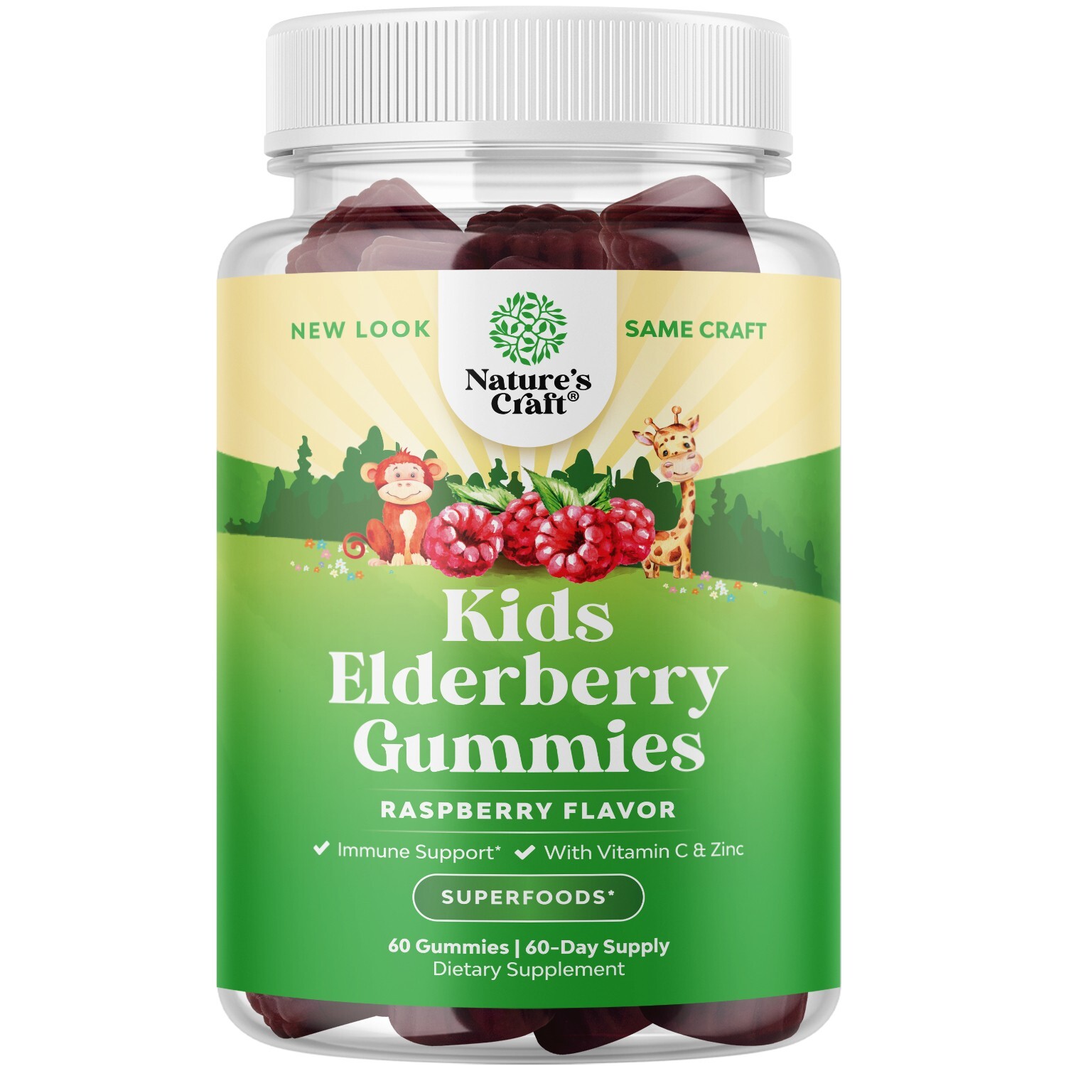 Sambucus Elderberry Gummies for Kids Health – Delicious Black Elderberry Gummies