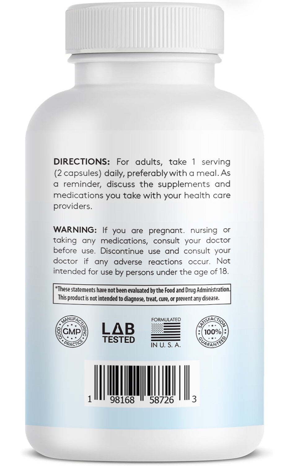 Pure CoQ10 400mg Per Serving 200 Capsules /Free Shipping / Non-GMO/ GLUTEN FREE