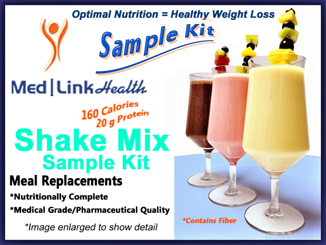 SHAKES | SIMILAR TO Optifast 800 | VARIETY | SAMPLE KIT