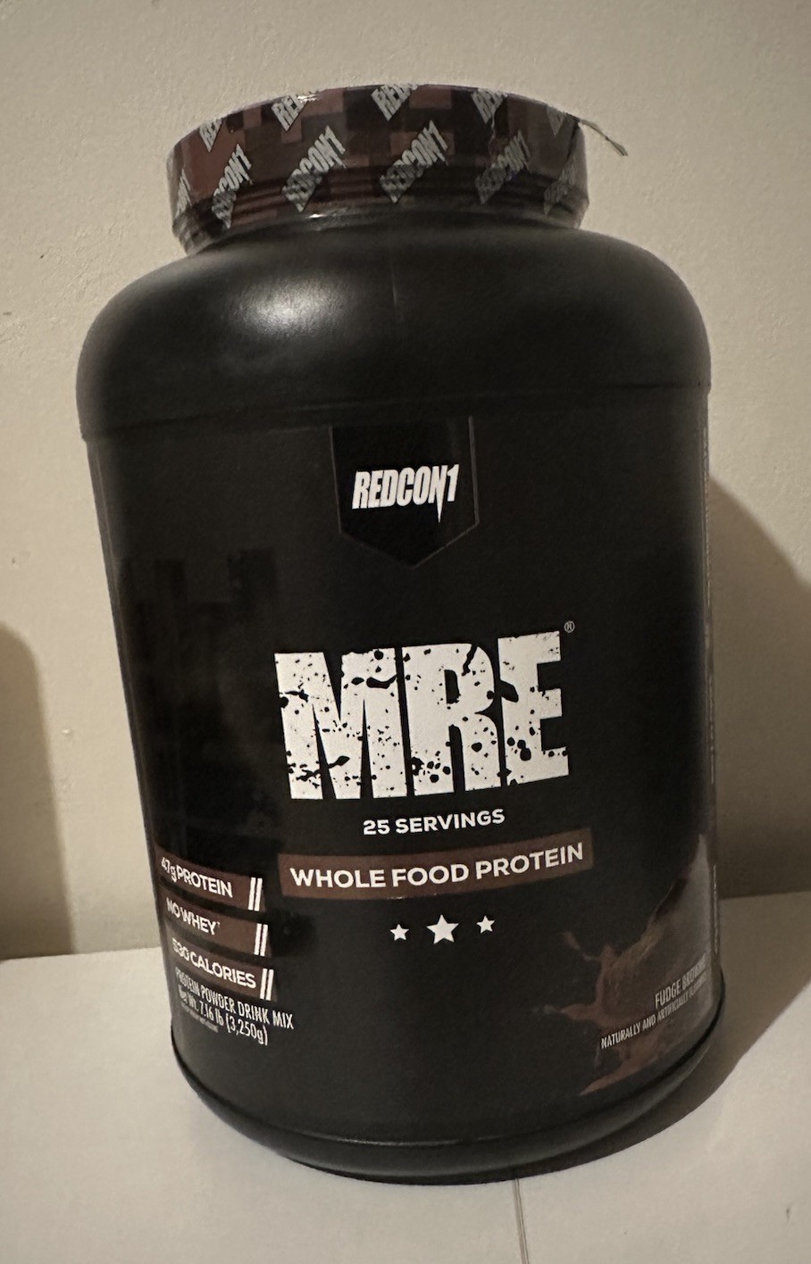 MRE Whole Food Protein Powder (Fudge Brownie. (7.16 Lb.)