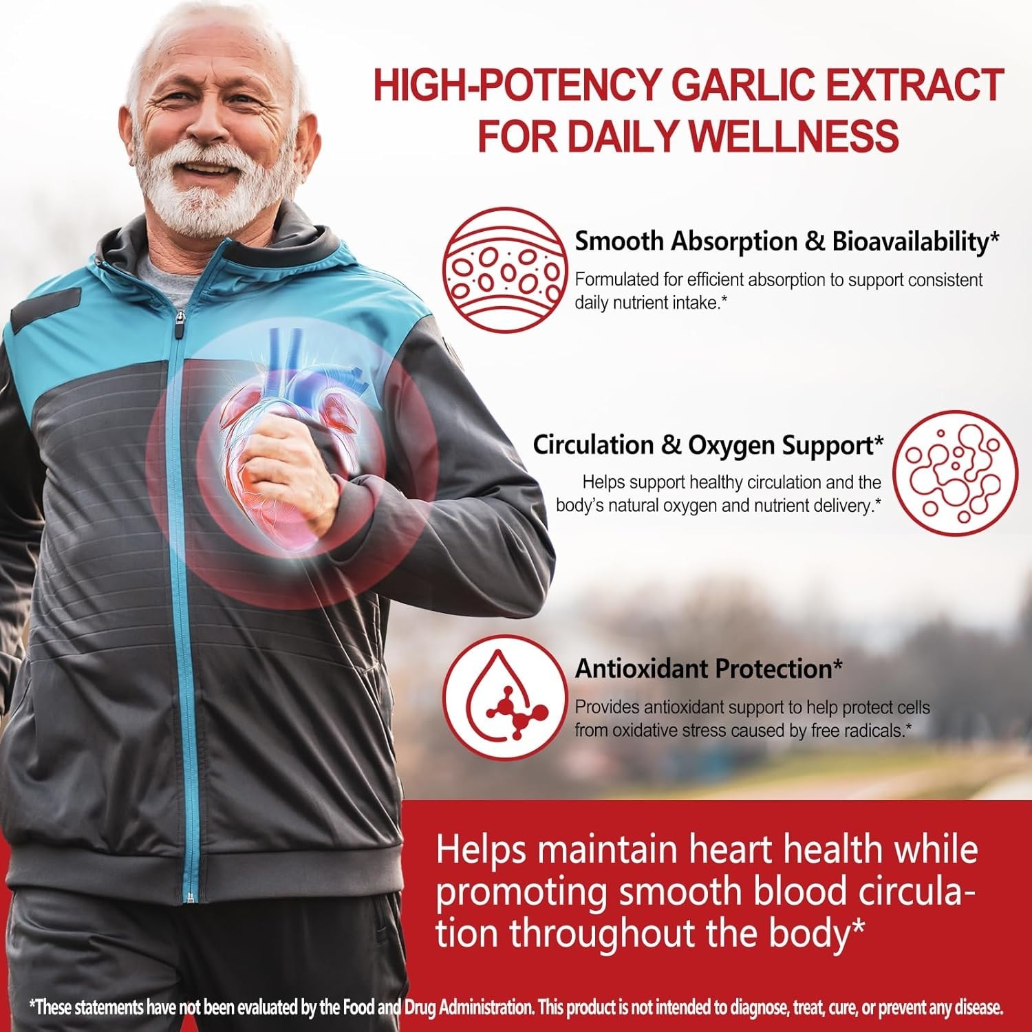 Aged Garlic Extract 7500mg Odorless 300 Softgels Made US 100% Authentic