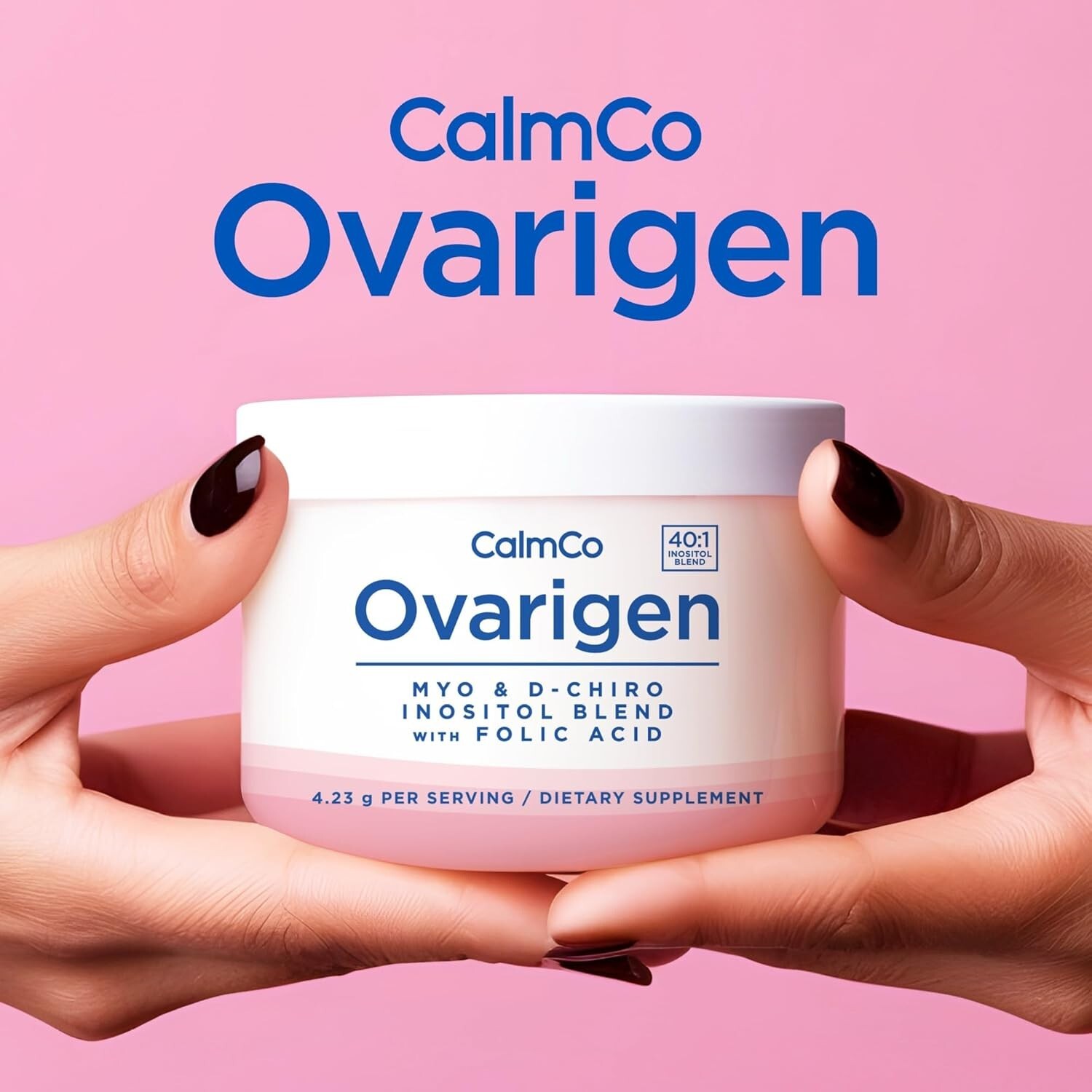 Ovarigen Myo D-Chiro Inositol Hormone & Menstrual Support Supplement Folic Acid
