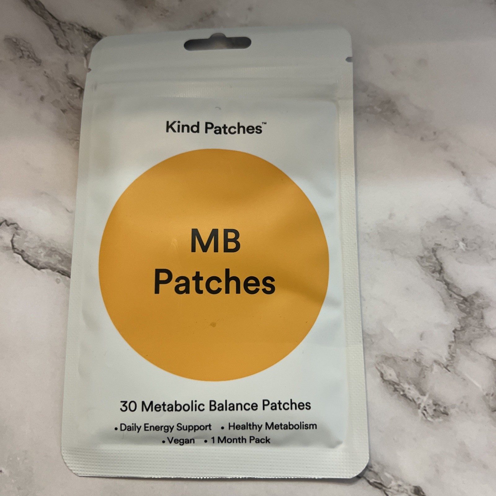 Kind Patches MB Metabolic Balance 30 Count Pack Vegan 1 Month Supply Patches