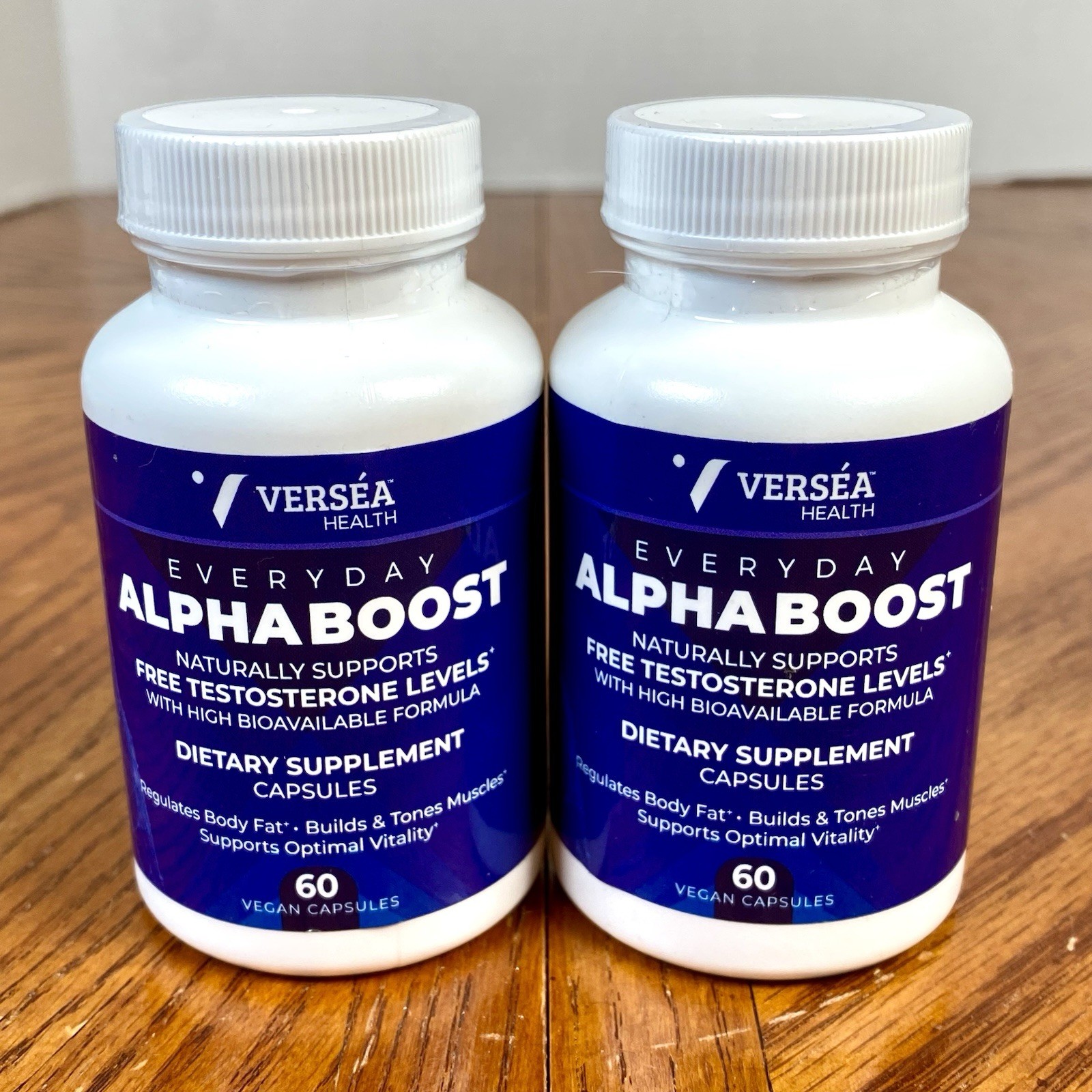 Lot of 2 ~ Versa Alpha Boost Everyday Supplement ~ 60 Vegan Caps ~ Exp 09/2028