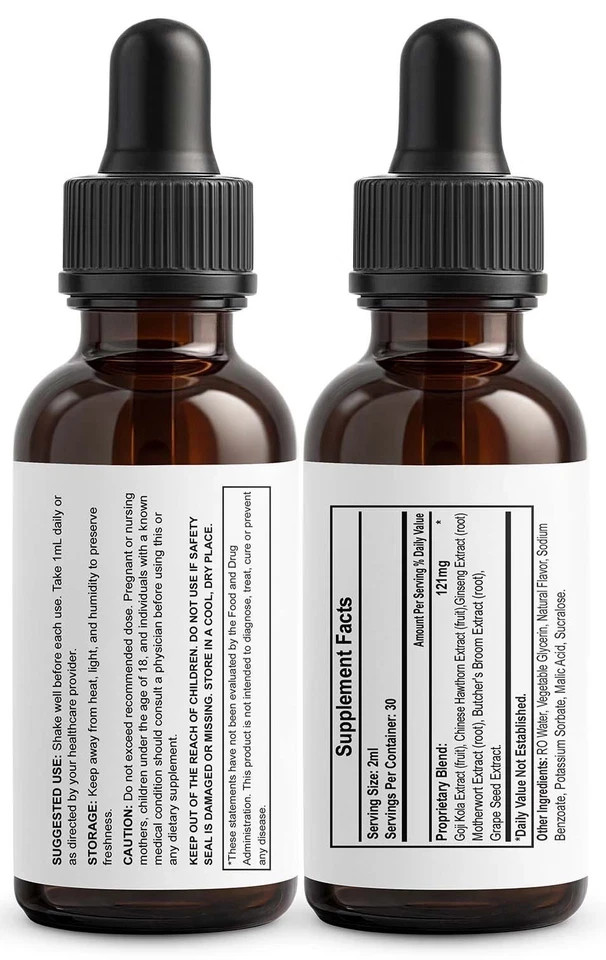 Visium Max Liquid Drops, Extra Strength VisiumMax, All Natural Formula (5 pack)