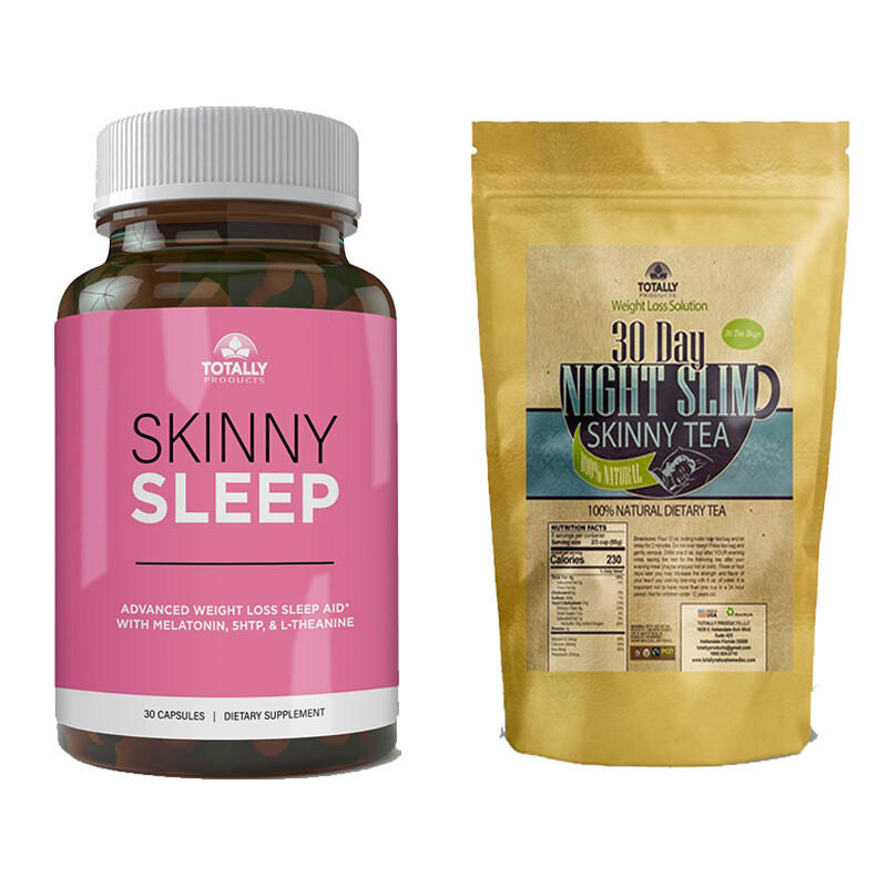 Ultimate Skinny Sleep Weight Loss Caps Night Slim Tea Burn Fat Free Ship