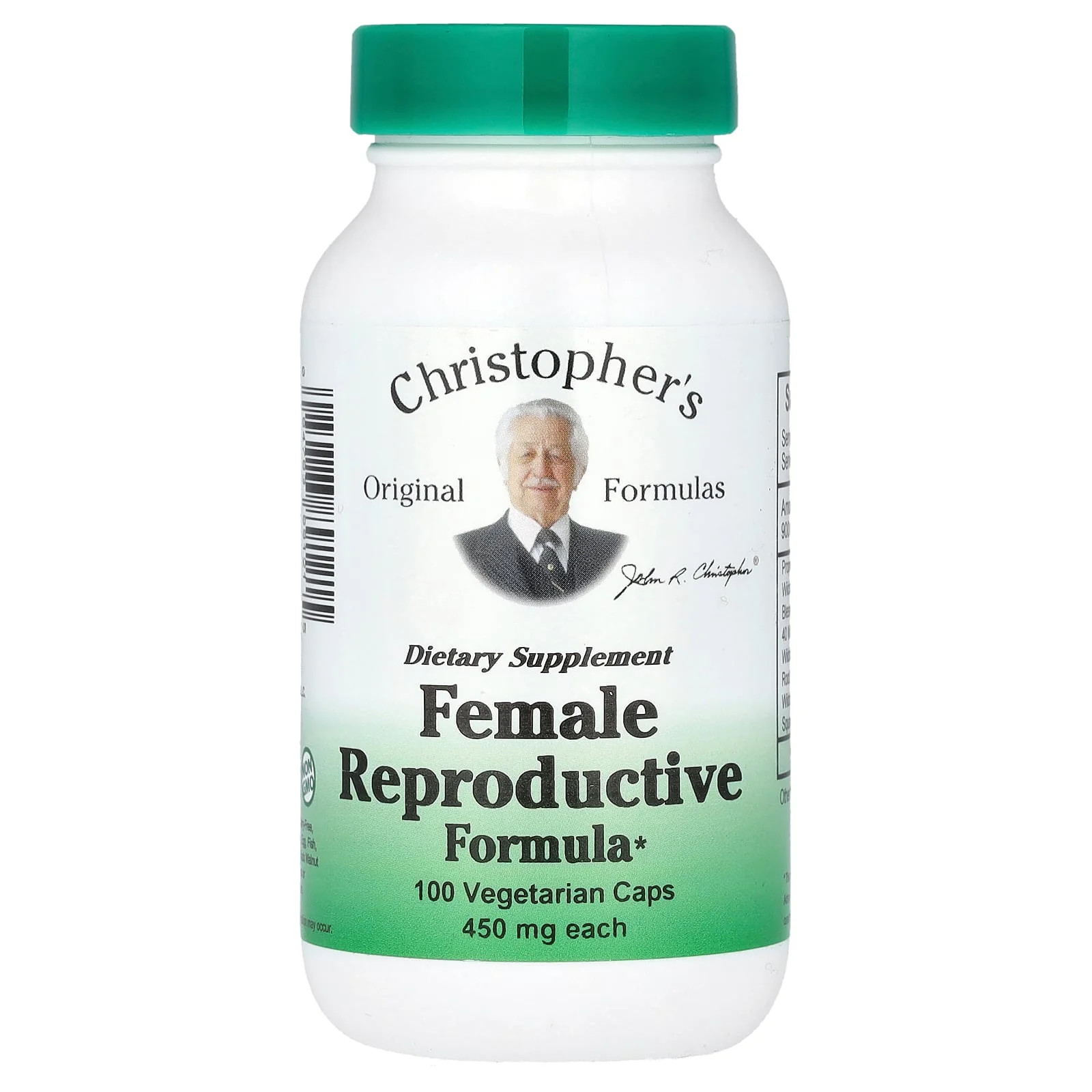 2 X Christopher’s Original Formulas, Female Reproductive Formula, 100 Vegetaria