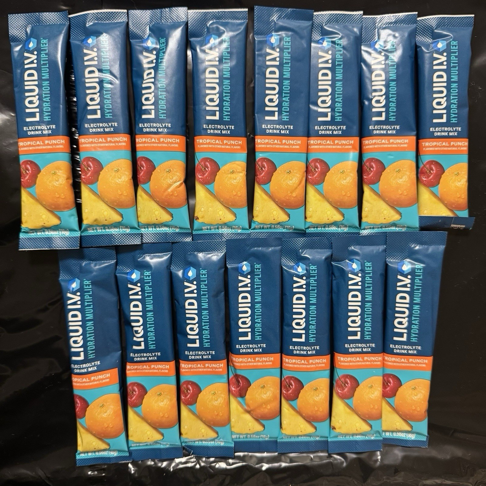Liquid IV Hydration – 15 Single Tropical Punch Packets