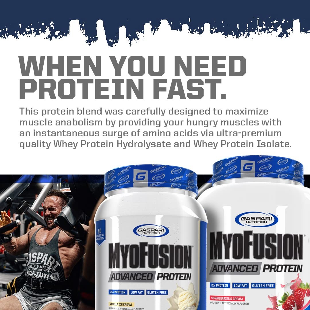 Gaspari Nutrition Myofusion Advanced Protein, Protein Blend with Whey Protein, C