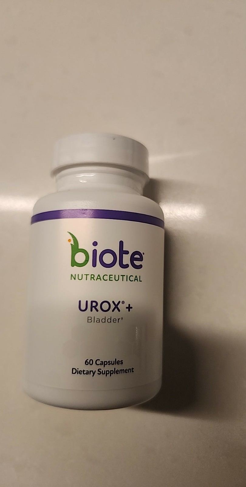 BioTE UROX+ Bladder Health Supplement – Herbal Urinary Support – 60 Bottle