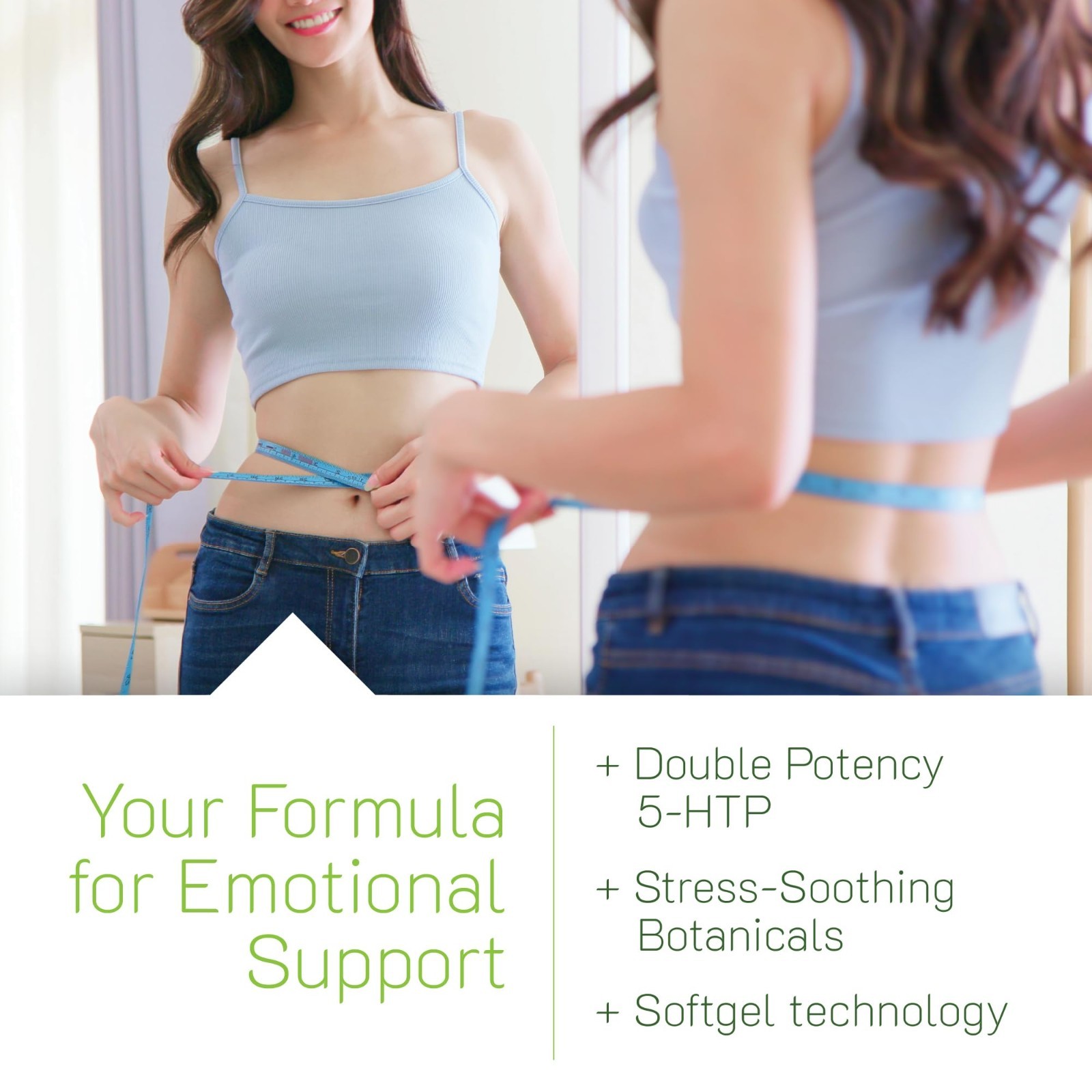 Double Potency 5-HTP Extra – Relaxation & Mood Support – 60 Liquid Soft-Gels