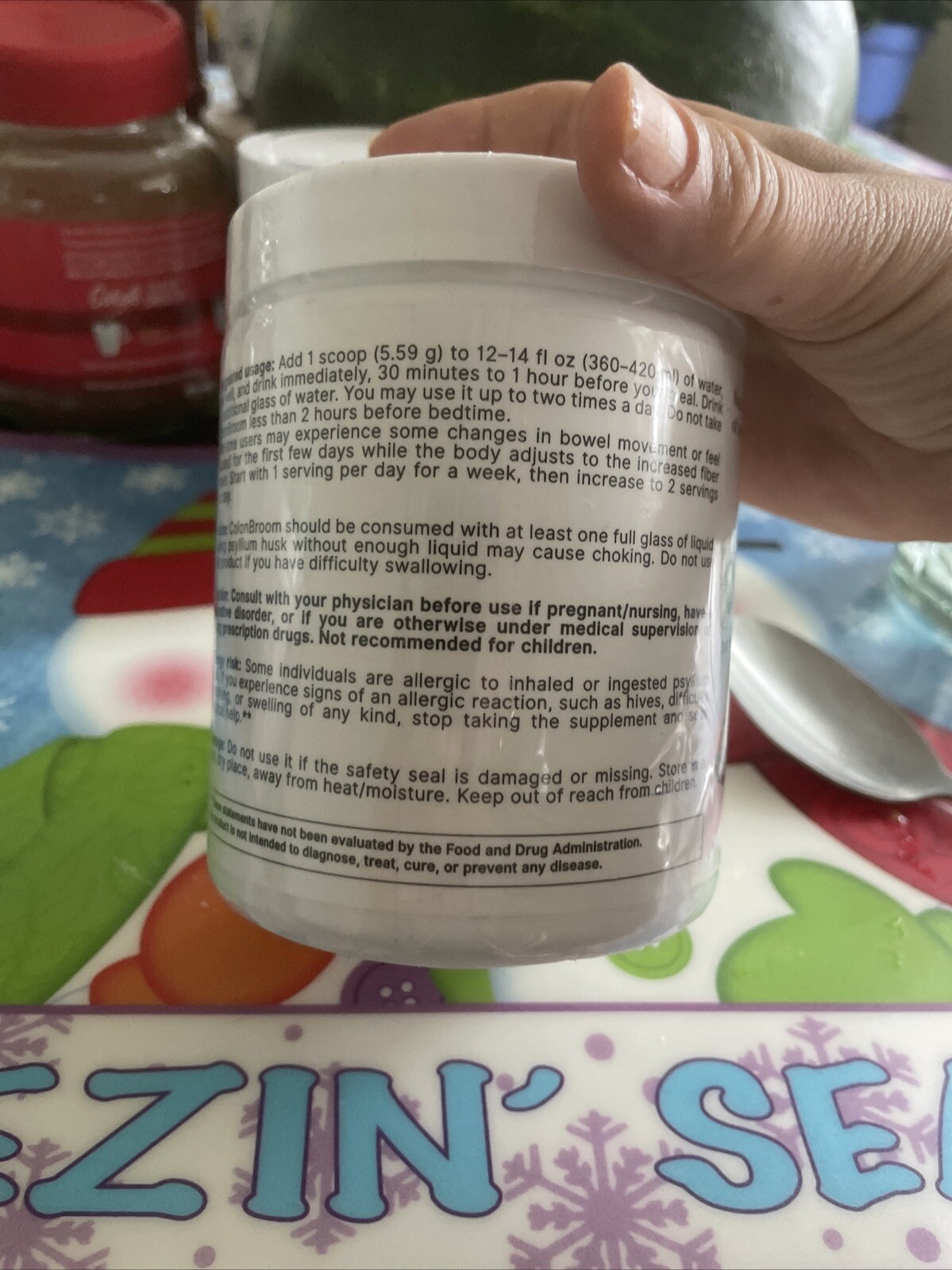 NEW & SEALED – ColonBroom Dietary Supplement – (60) servings EXP. 09/2025