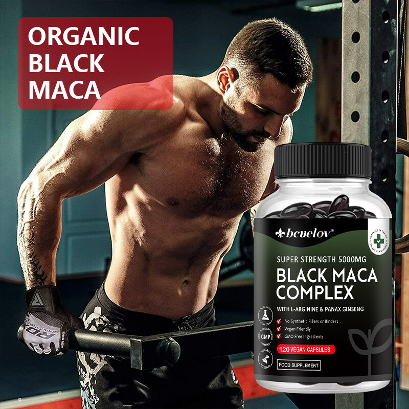 Black Maca Complex Capsules -Enhance endurance,power and vitality,immune support