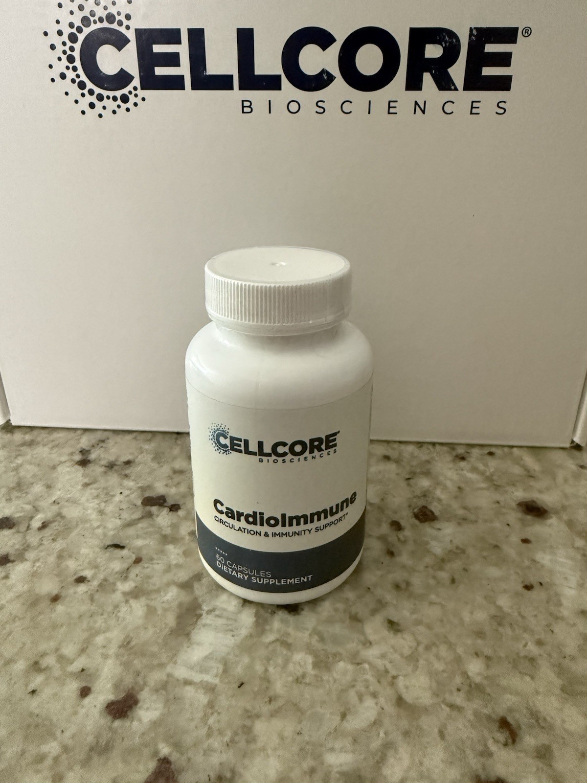 Cellcore Biosciences CardioImmune 60 Caps 10/27 NEW SEALED