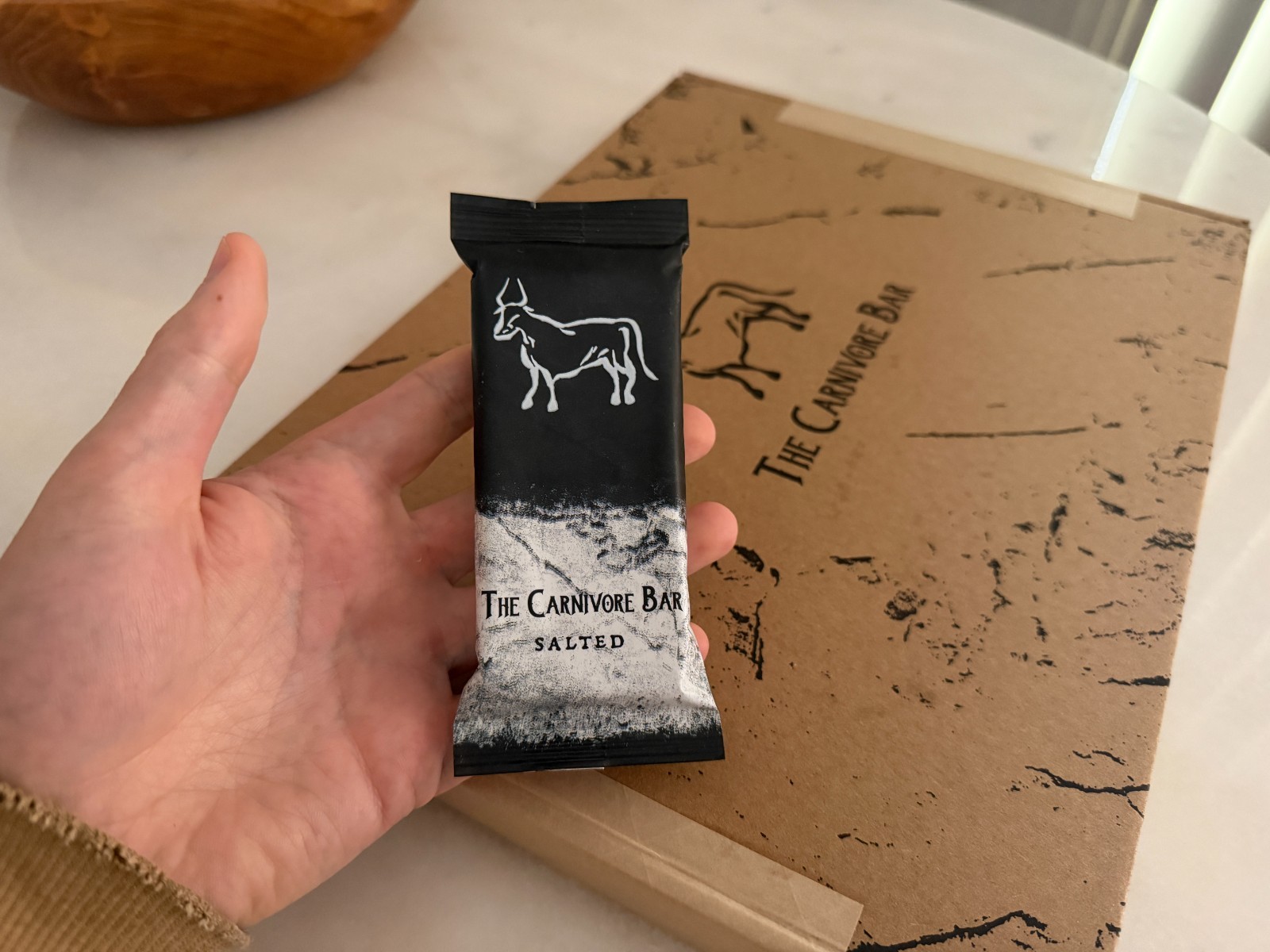 The Carnivore Bar (24 Pack) Salted. 3 Ingredients