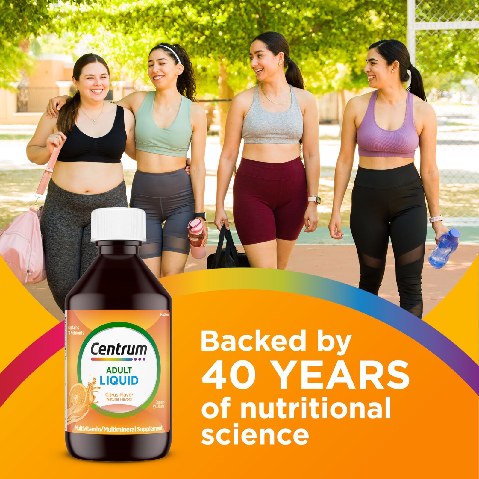 Centrum Liquid Multivitamin for Adults, 8 Fl Oz (Pack of 1)