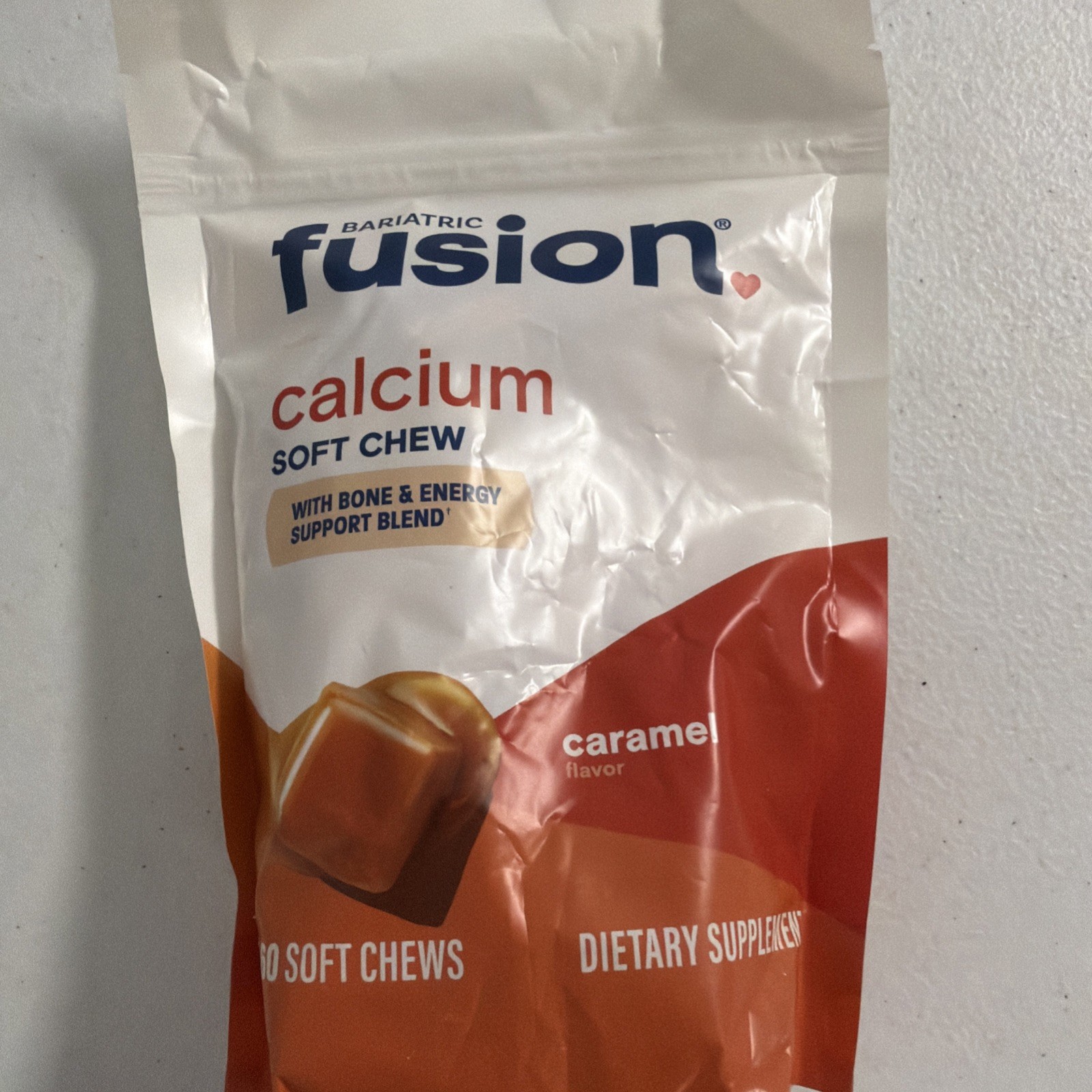 Bariatric Fusion Calcium Supplement Chews | 60 Count (Pack of 1)