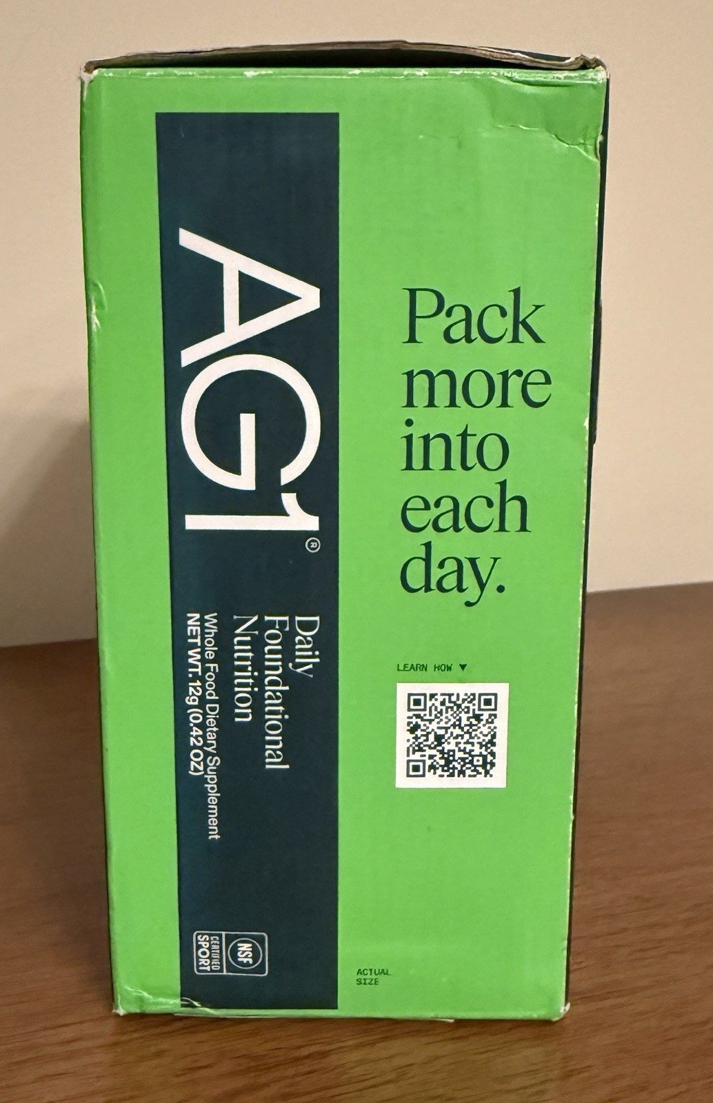 35 COUNT: AG1 Athletic Greens Individual Packets Exp 04/2026, Open Package, READ