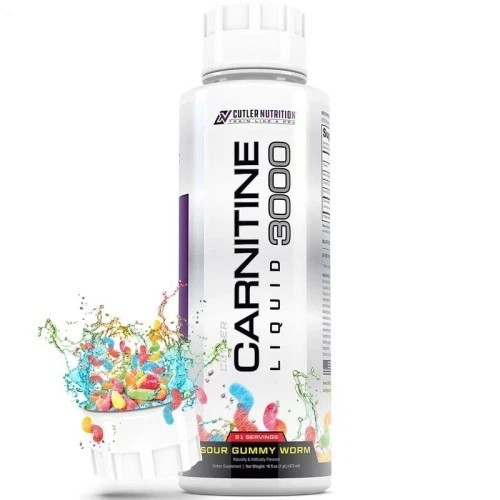 Cutler Nutrition Liquid Carnitine 3000 for Energy and Recovery Relief Dietary