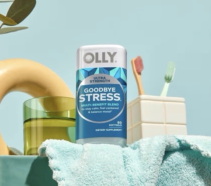 OLLY Ultra Strength Goodbye Stress Softgels 60 Ct Stress Support Exp 09-Nov-2027