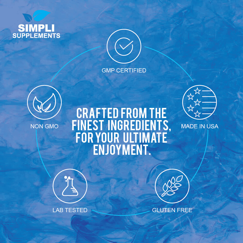Simpli Supplements Pure Creatine Monohydrate (Micronized) – 500 Grams – 5g Servi