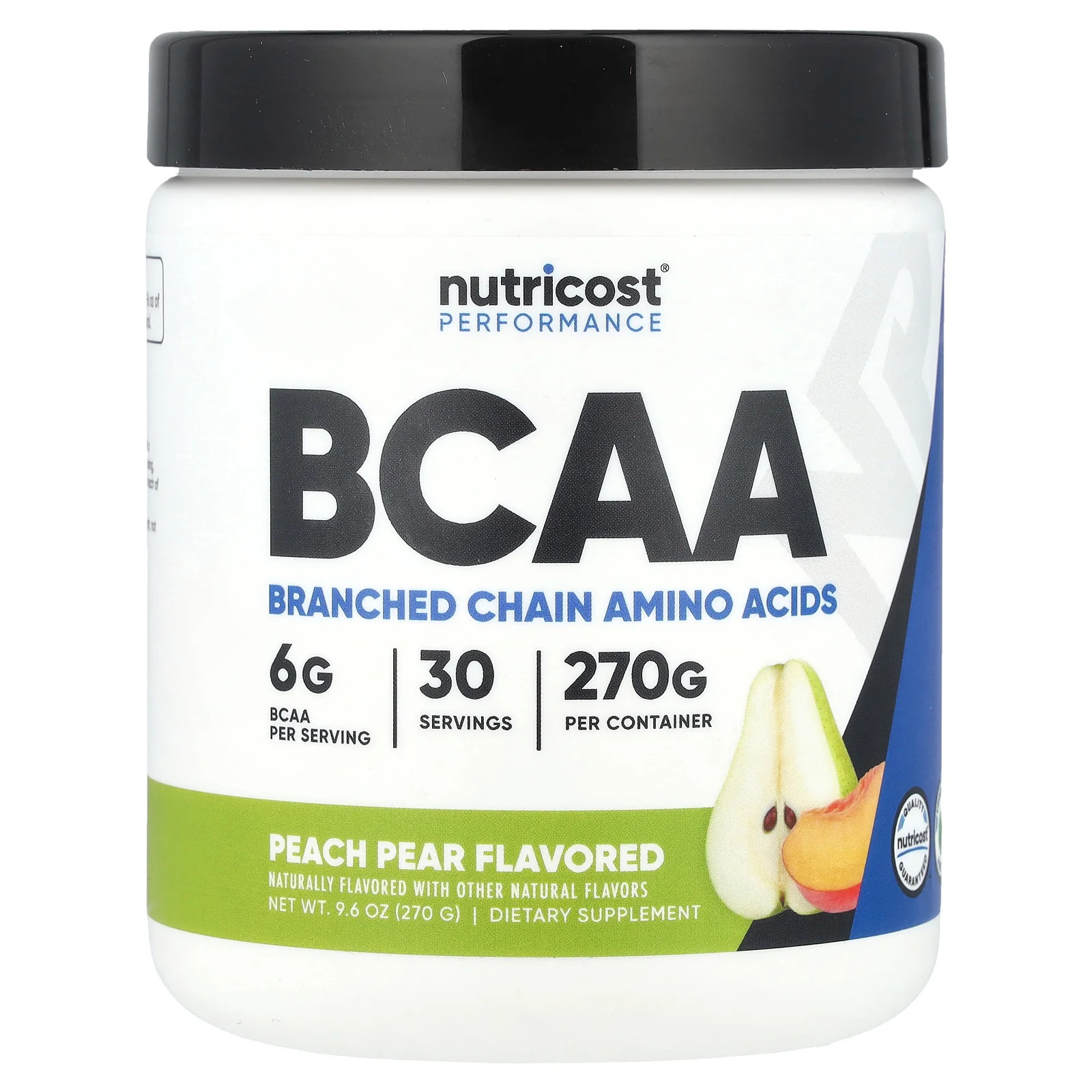 2 X Nutricost, Performance, BCAA, Peach Pear, 9.6 oz (270 g)