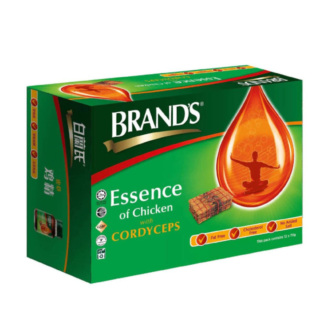 BRAND’S Essence of Chicken with Cordyceps (12’s x 70g)