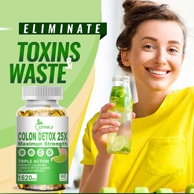 Remove Parasite ANTI PARASITE & CANDIDA DETOX Body Cleanse ULTRA FLASH COLON 60