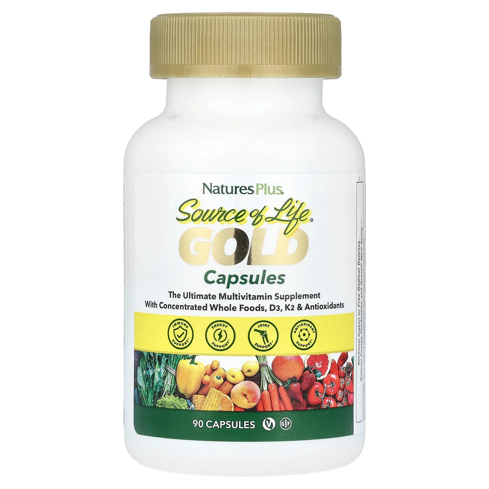 2 X NaturesPlus, Source of Life�, Gold, The Ultimate Multivitamin Supplement, 9