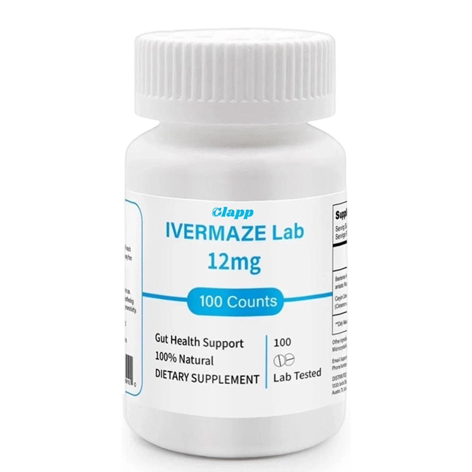 IVERMET Tablets For Person – 12 Mg,100 Tablets, 99% Purity Digestive Supplement
