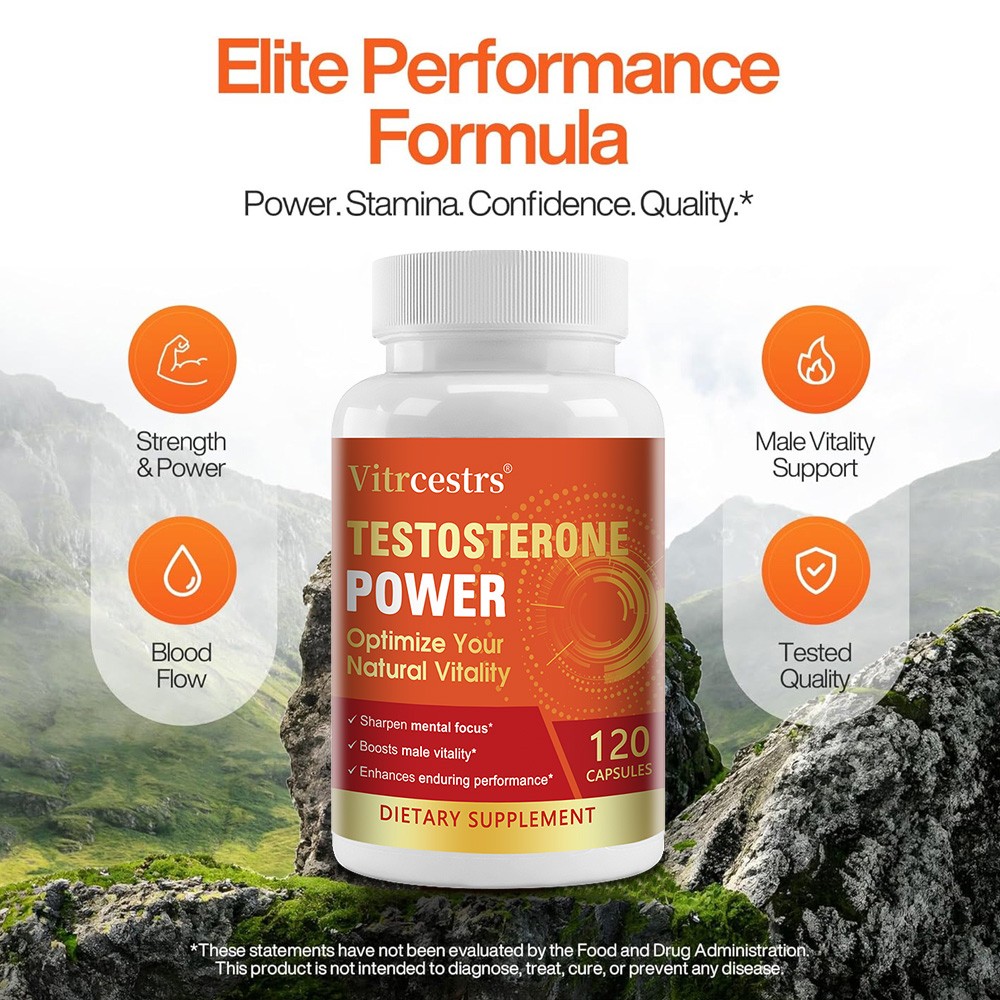 Testosterone Booster – Boosts Performance,Endurance And Energy
