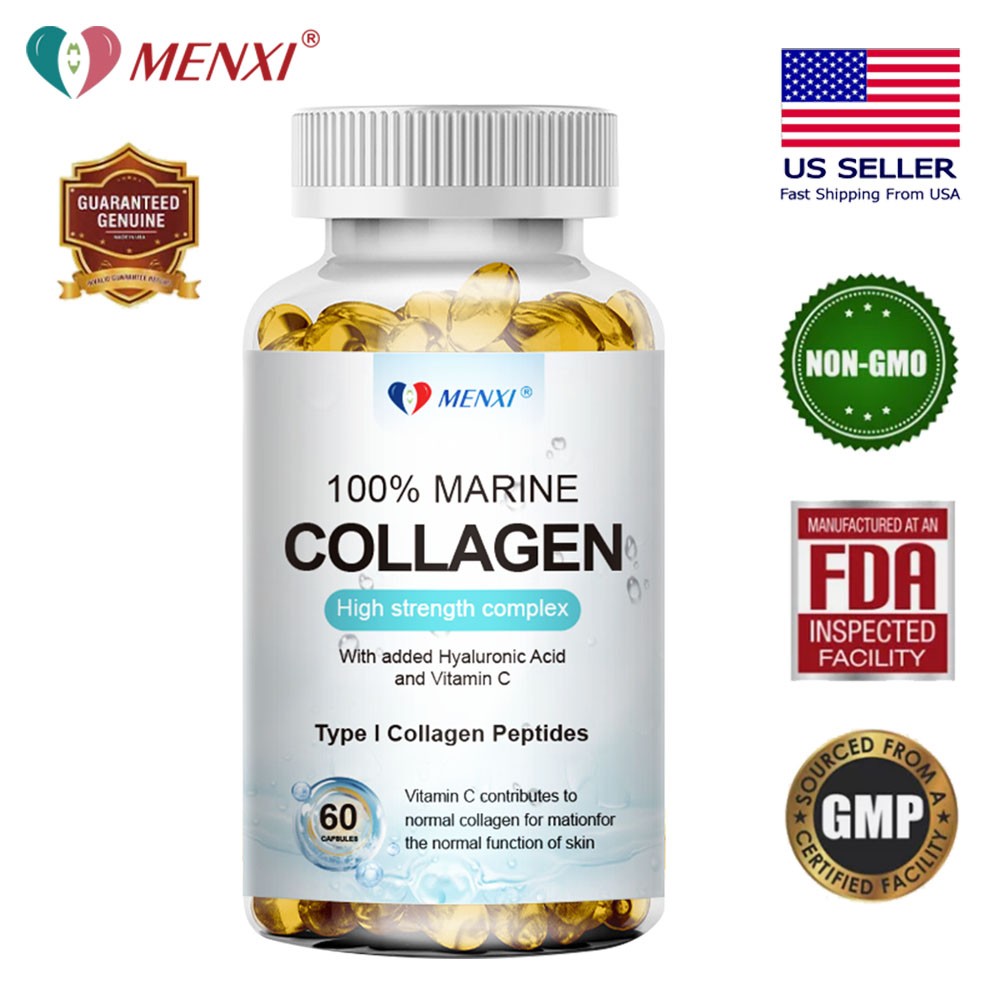 Marine C 1300 mg Colageno Marino Cholesterol Pure Marine Collagen Hidrolizado