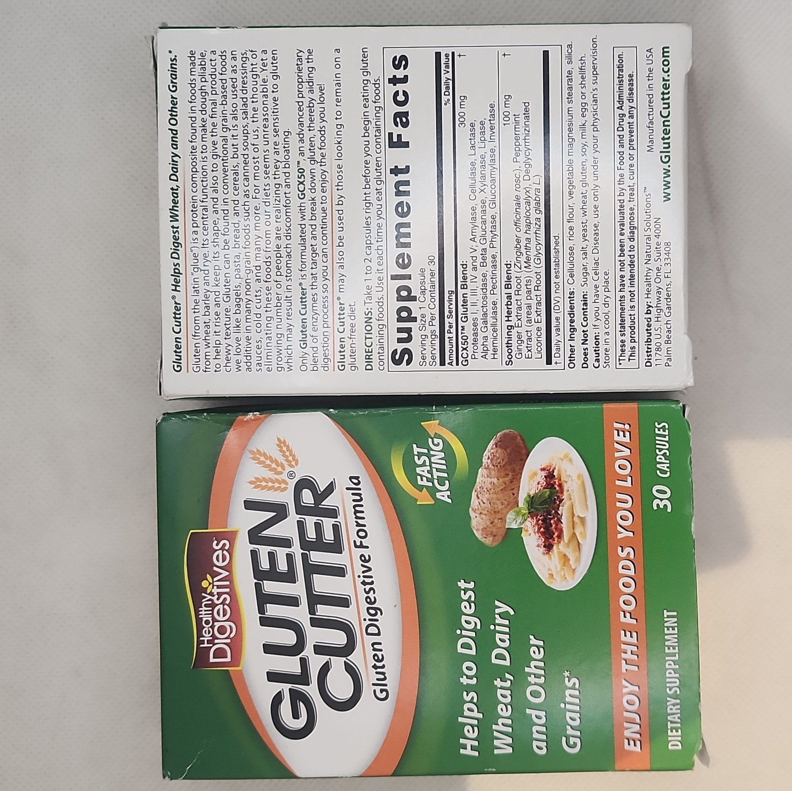 Healthy Digestives Gluten Cutter Helps Digest Grains 30 Capsules
