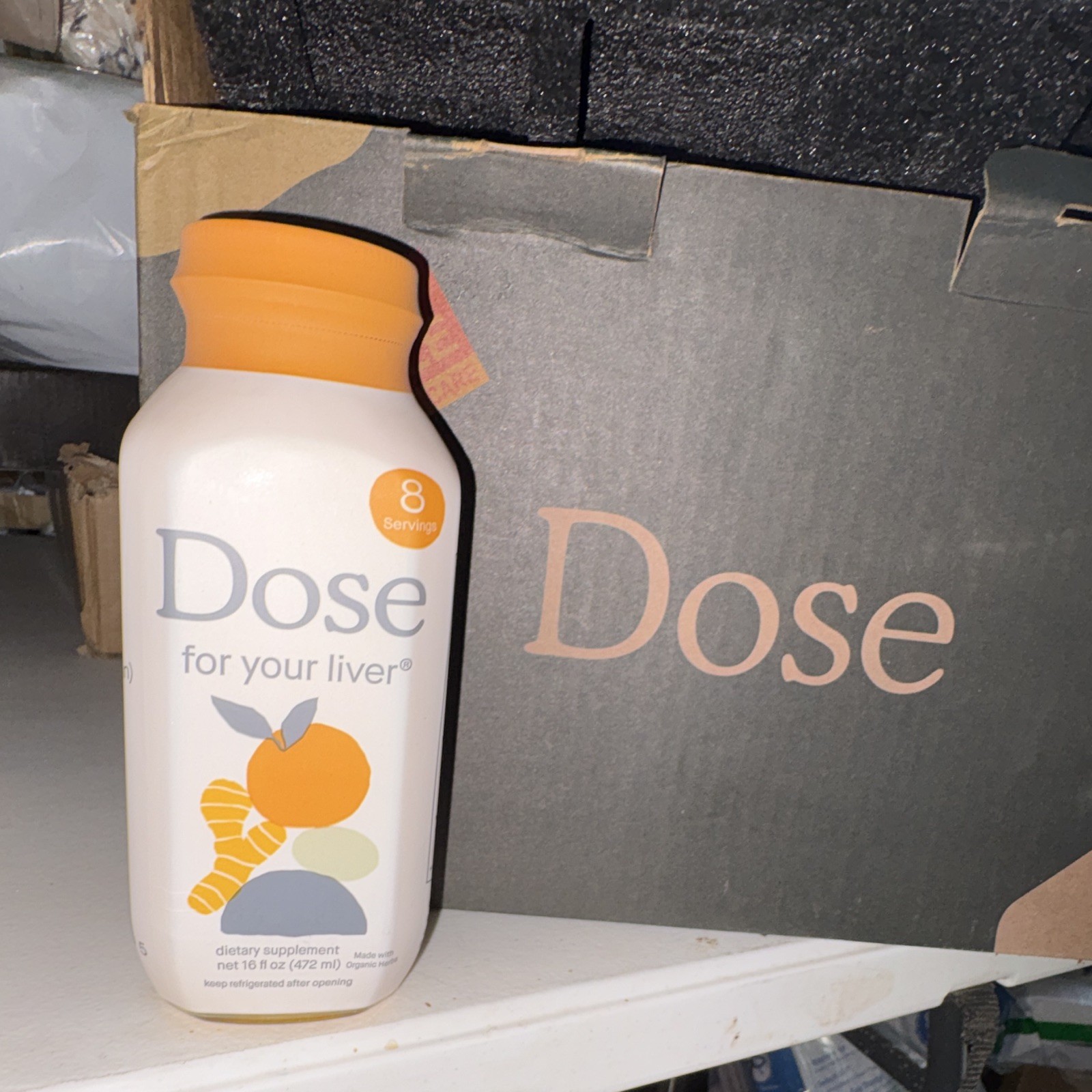 DOSE For Your Liver & Cholesterol – Wellness Bundle 16oz 6 PACK NIB