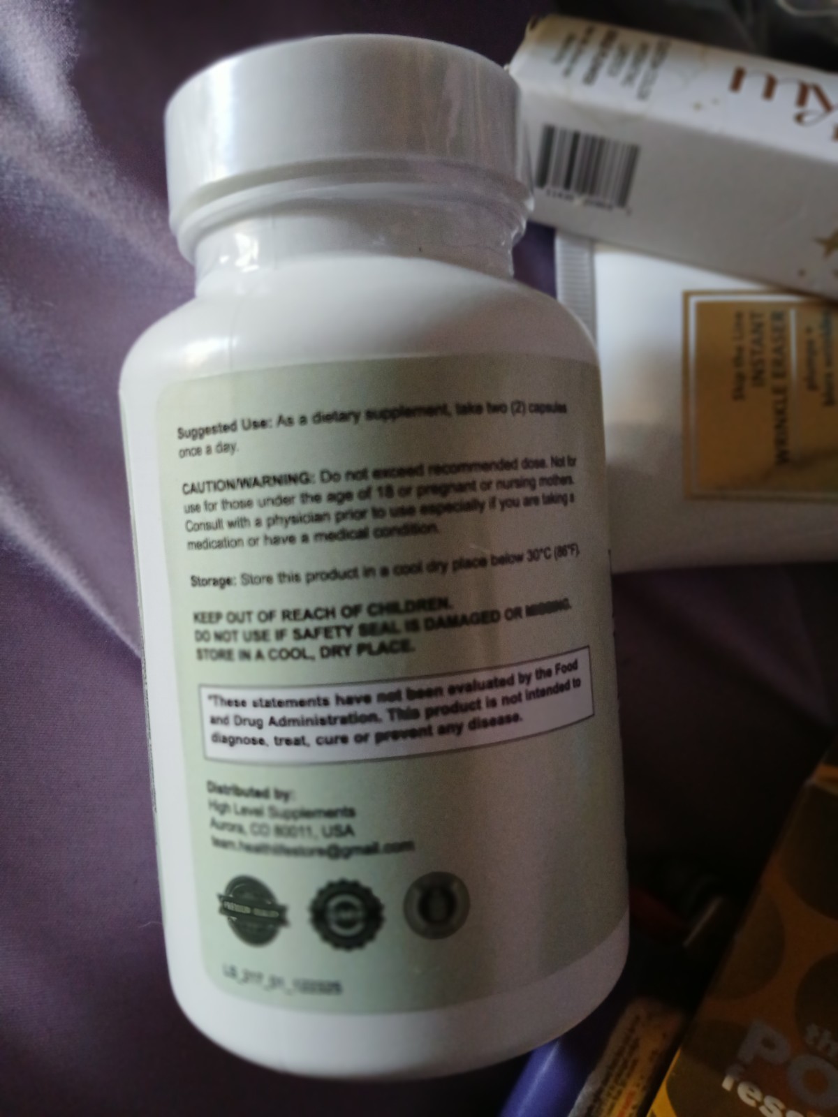 LUNG RELIEF FOR COPD NEW SEALED High Level Supplements Exp. 11/2028 GREAT DEAL