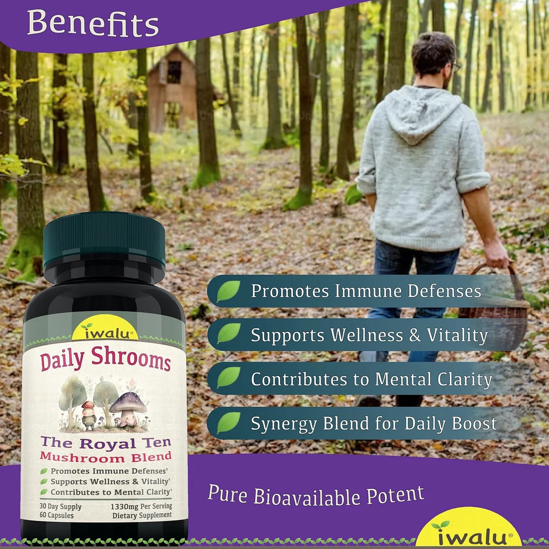 Birch Chaga | Best Supplement Capsule Pill Men Women FREE SHIP
