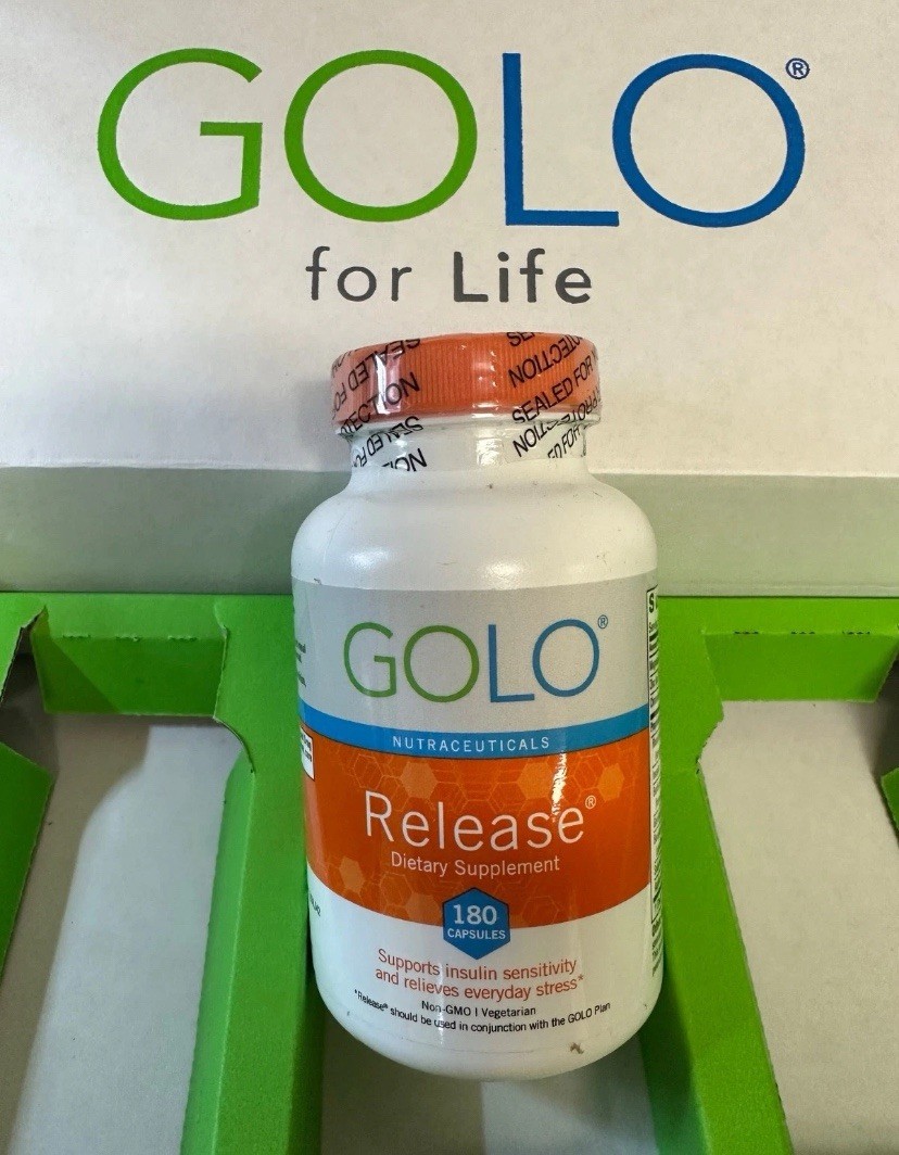 🔥🔥GOLO Release Dietary Supplement 180 Capsules New Factory Sealed Exp 12-26