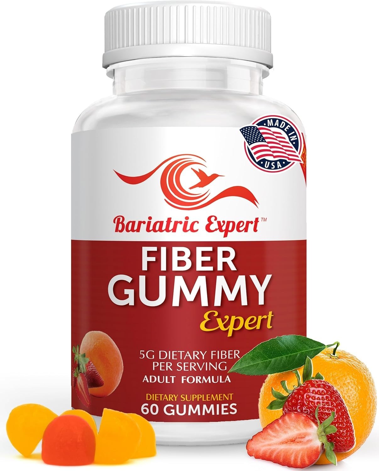 Bariatric Expert Fiber Vitamin Fast-Melting Adult Formula 60 Count