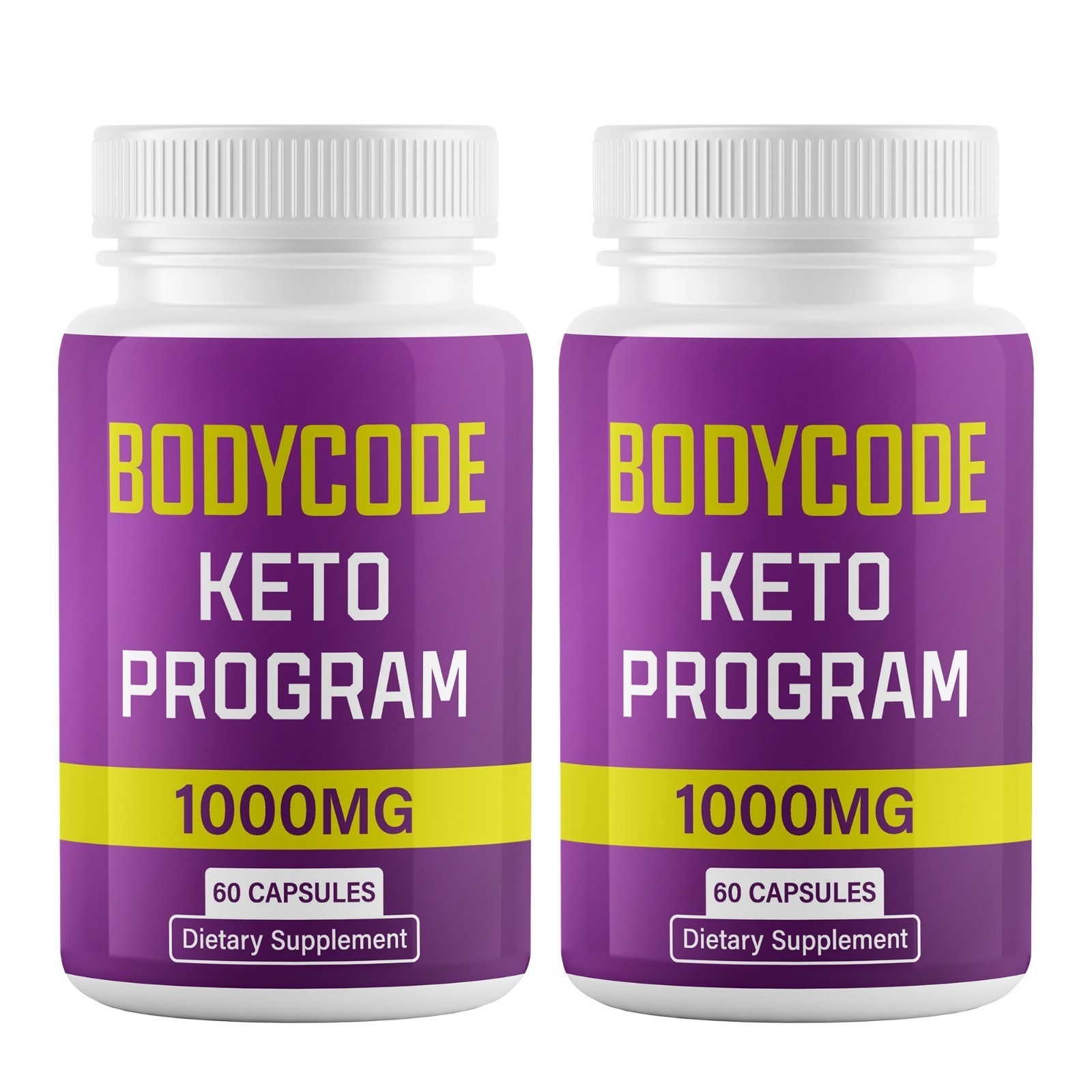 2 Pack – BodyCode Keto Program – Advanced Fat-Burning Formula for Weight Loss