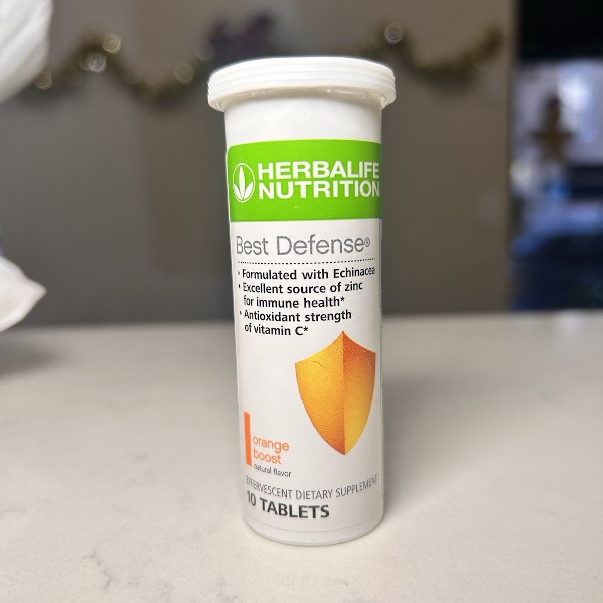 Herbalife Nutrition Best Defense Orange Effervescent Tablets 10 Immune Health