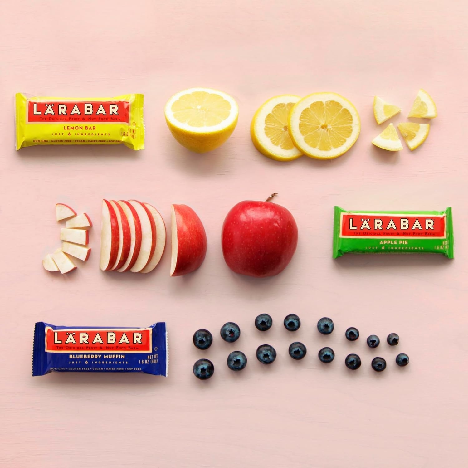 Nutritious 28.8 oz Larabar Fruit Lovers Pack – 18 Ct Energy Bars, Delight