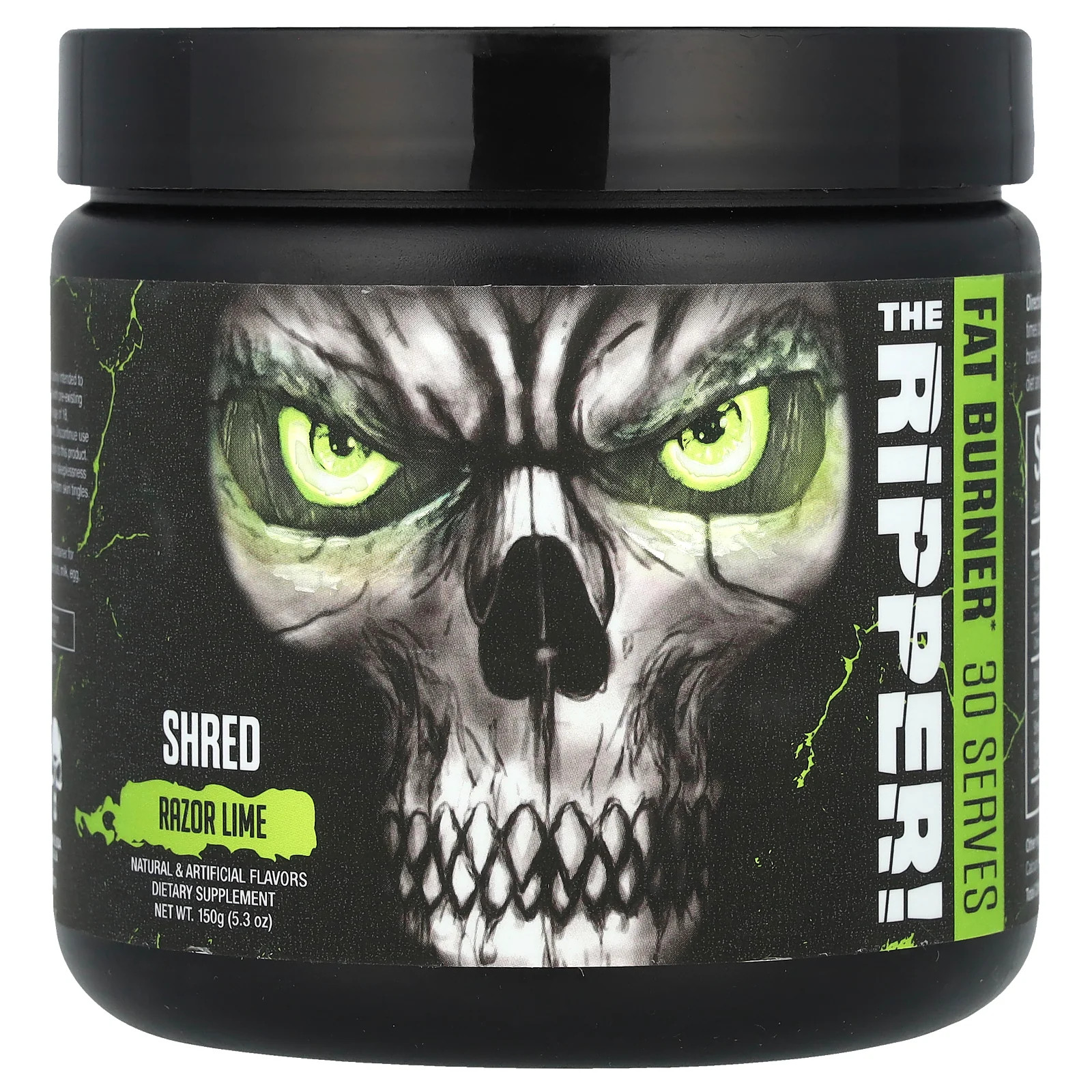 2 X JNX Sports, The Ripper, Fat Burner, Razor Lime, 5.3 oz (150 g)