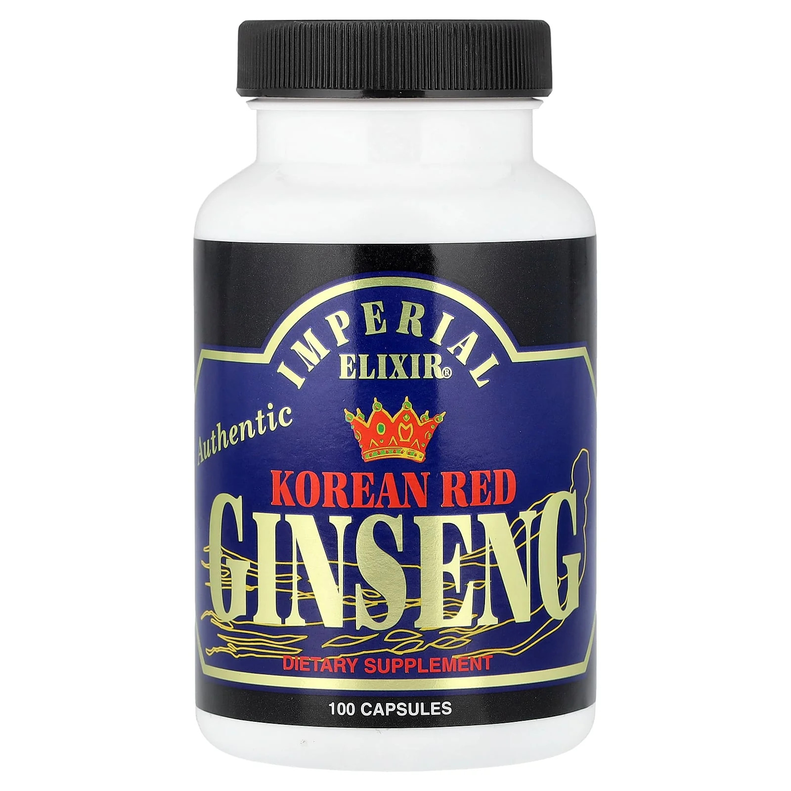 2 X Imperial Elixir, Korean Red Ginseng, 100 Capsules (300 mg per Capsule)