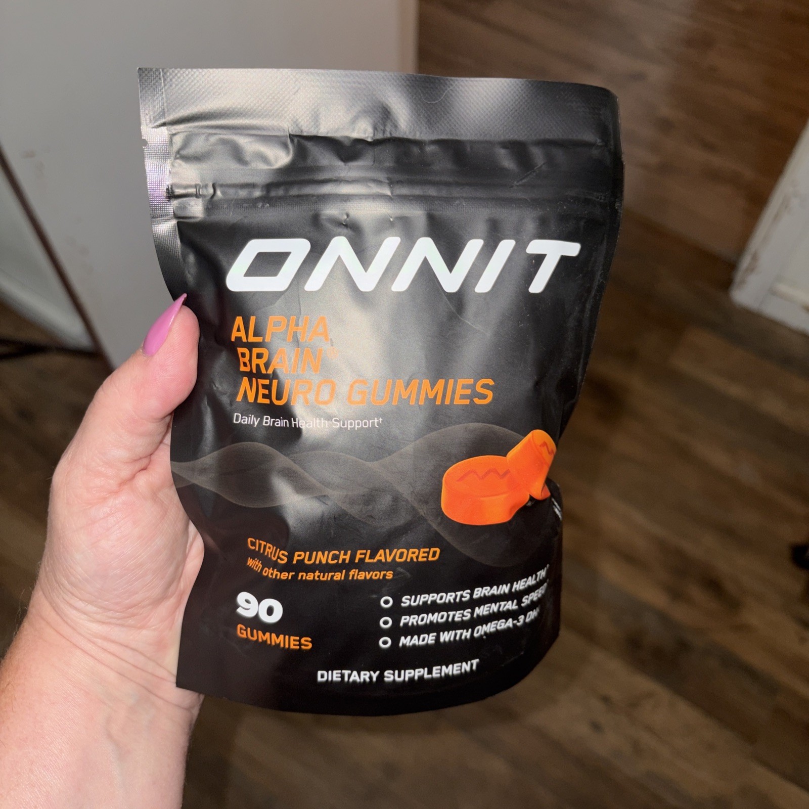 Onnit Alpha Brain ® Neuro Gummies 90 Count, Daily Brain Health Cognition Support