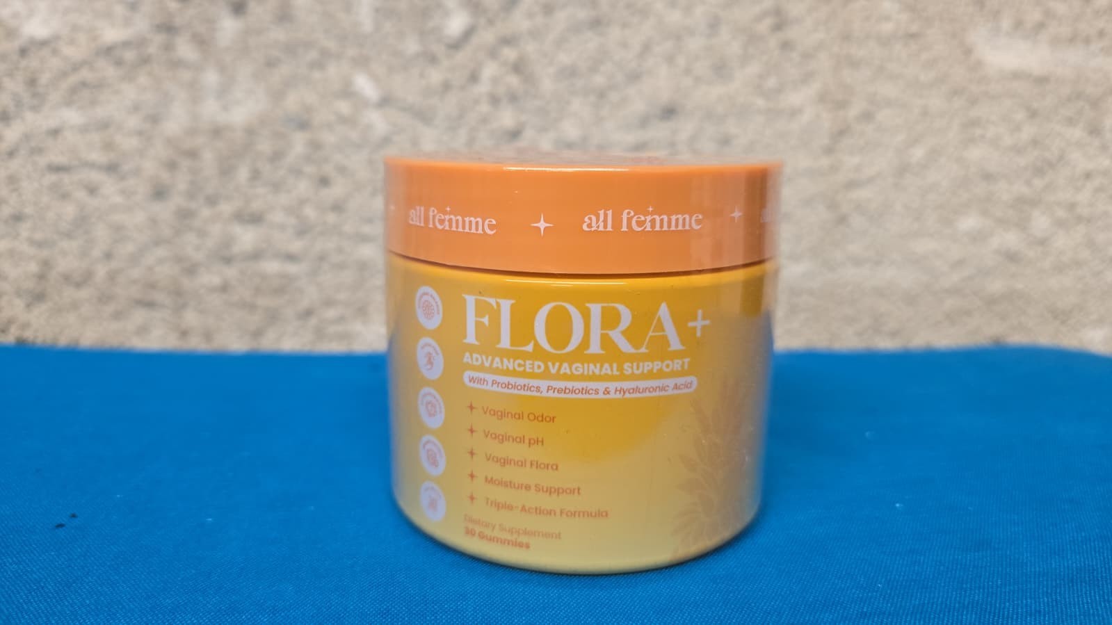 ALL FEMME Flora+ Advanced Vaginal Support Gummies 30ct PINEAPPLE 🍍 *AUTHENTIC*
